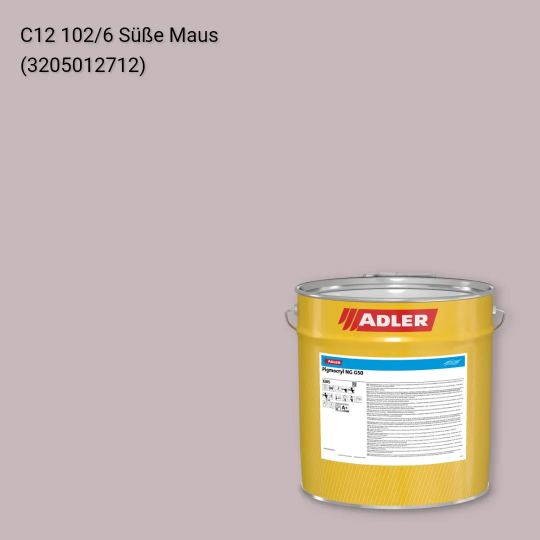 Лак меблевий Pigmocryl NG G50 колір C12 102/6, Adler Color 1200