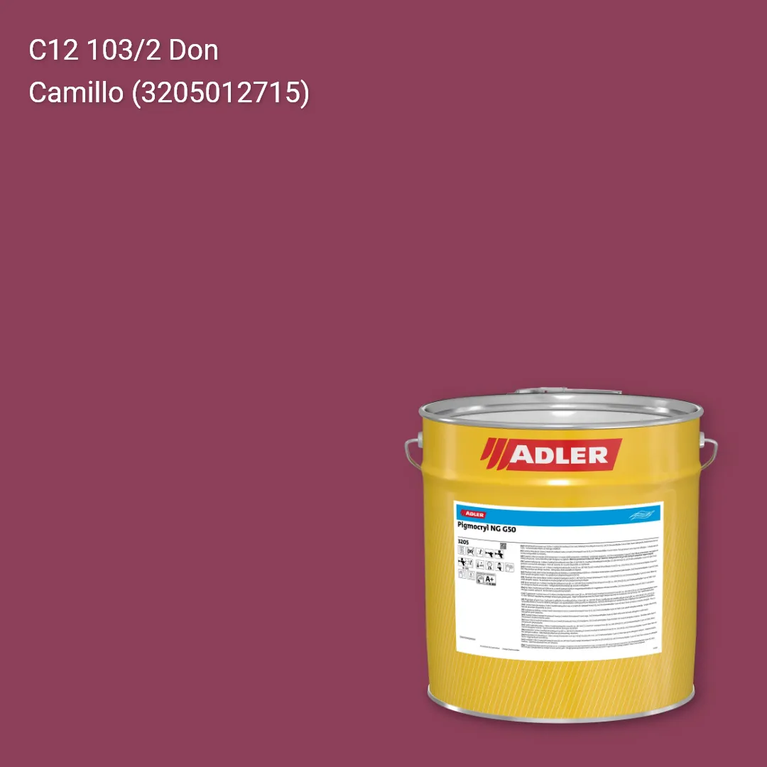 Лак меблевий Pigmocryl NG G50 колір C12 103/2, Adler Color 1200