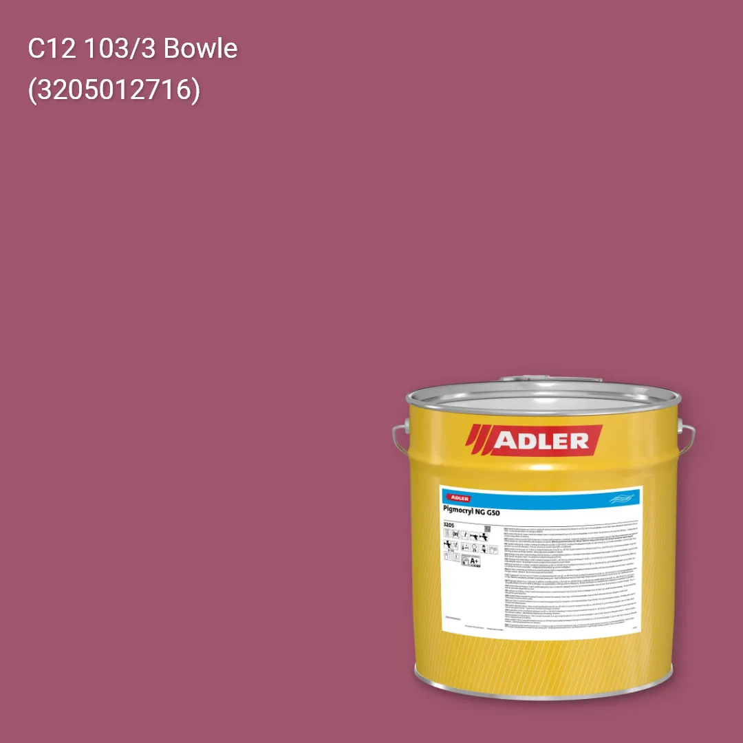 Лак меблевий Pigmocryl NG G50 колір C12 103/3, Adler Color 1200