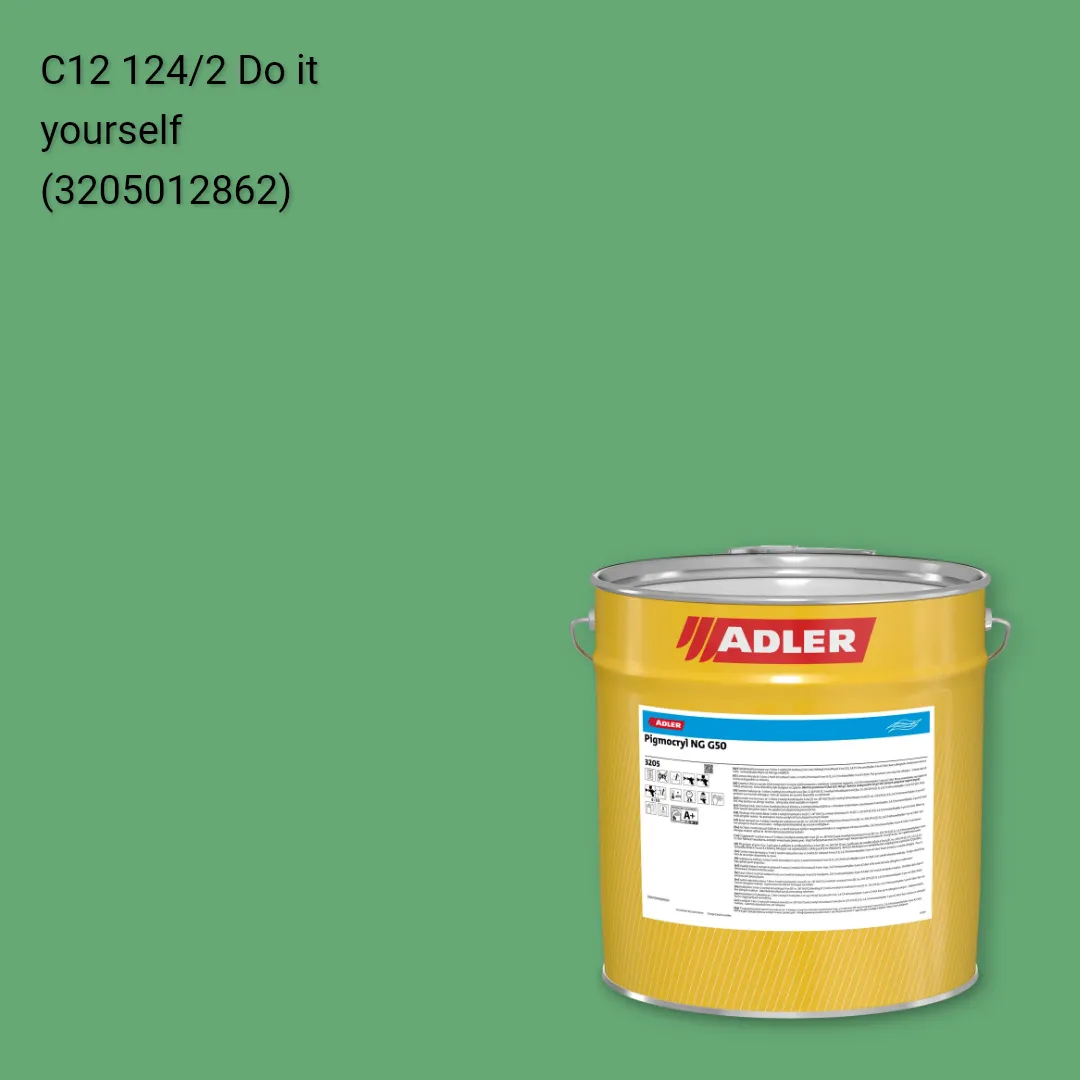Лак меблевий Pigmocryl NG G50 колір C12 124/2, Adler Color 1200