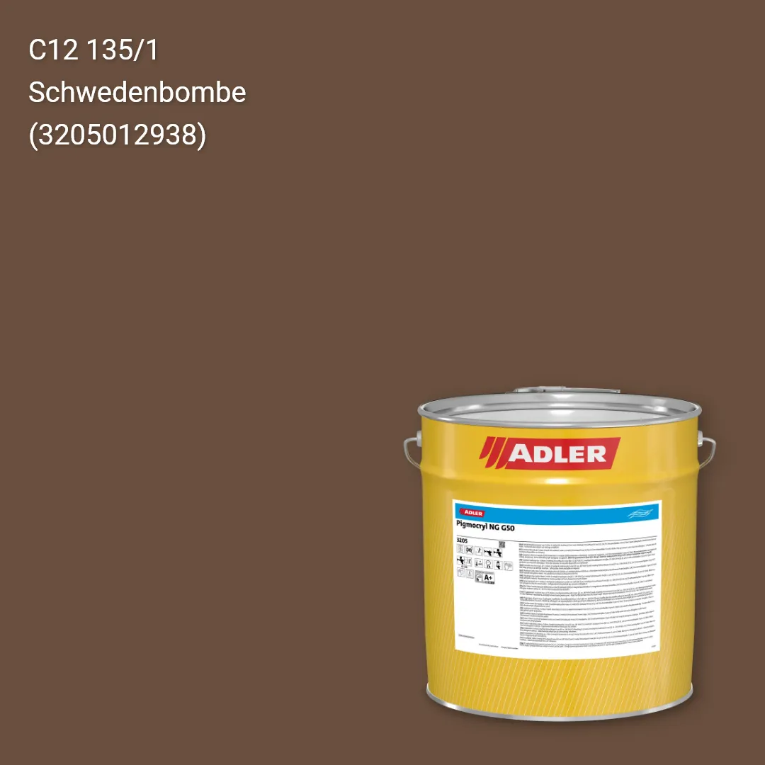 Лак меблевий Pigmocryl NG G50 колір C12 135/1, Adler Color 1200