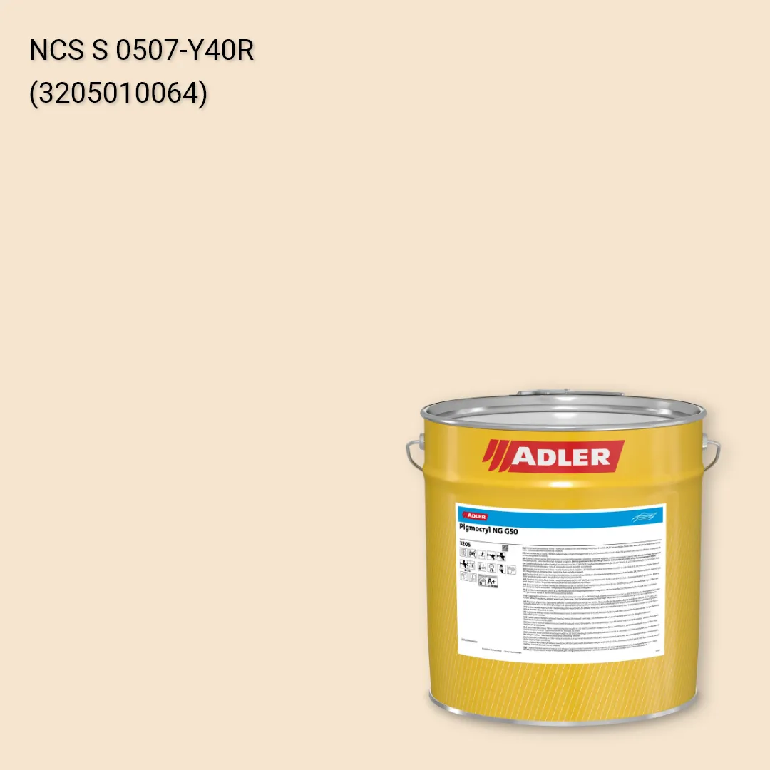 Лак меблевий Pigmocryl NG G50 колір NCS S 0507-Y40R, Adler NCS S