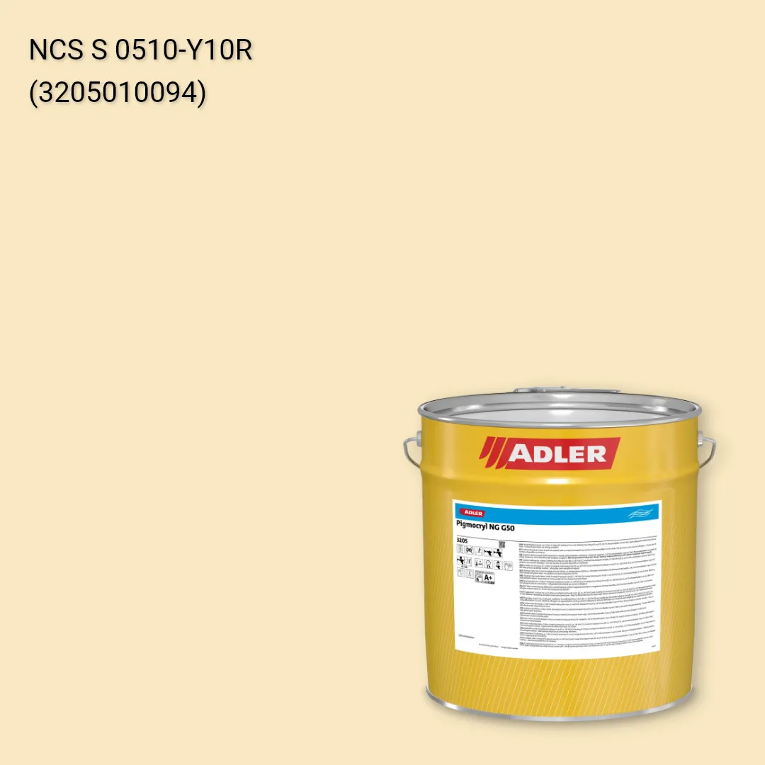 Лак меблевий Pigmocryl NG G50 колір NCS S 0510-Y10R, Adler NCS S