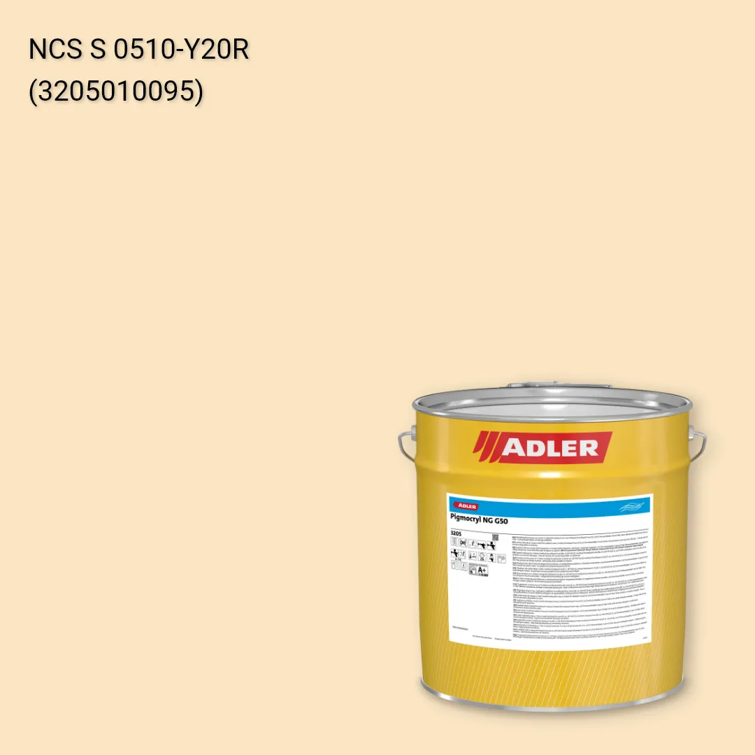 Лак меблевий Pigmocryl NG G50 колір NCS S 0510-Y20R, Adler NCS S