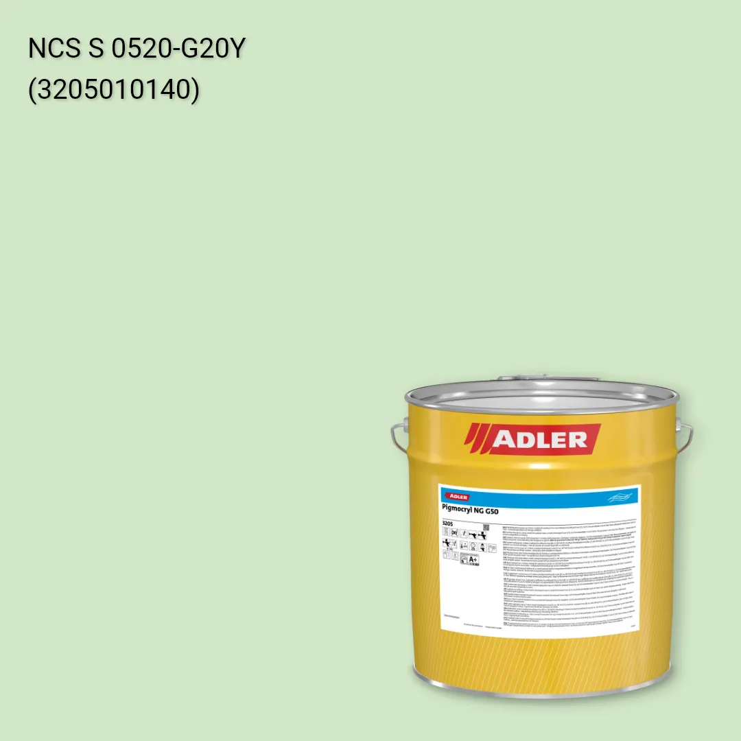 Лак меблевий Pigmocryl NG G50 колір NCS S 0520-G20Y, Adler NCS S