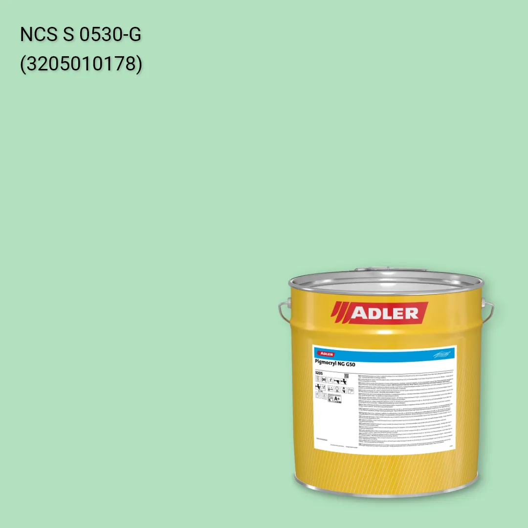 Лак меблевий Pigmocryl NG G50 колір NCS S 0530-G, Adler NCS S