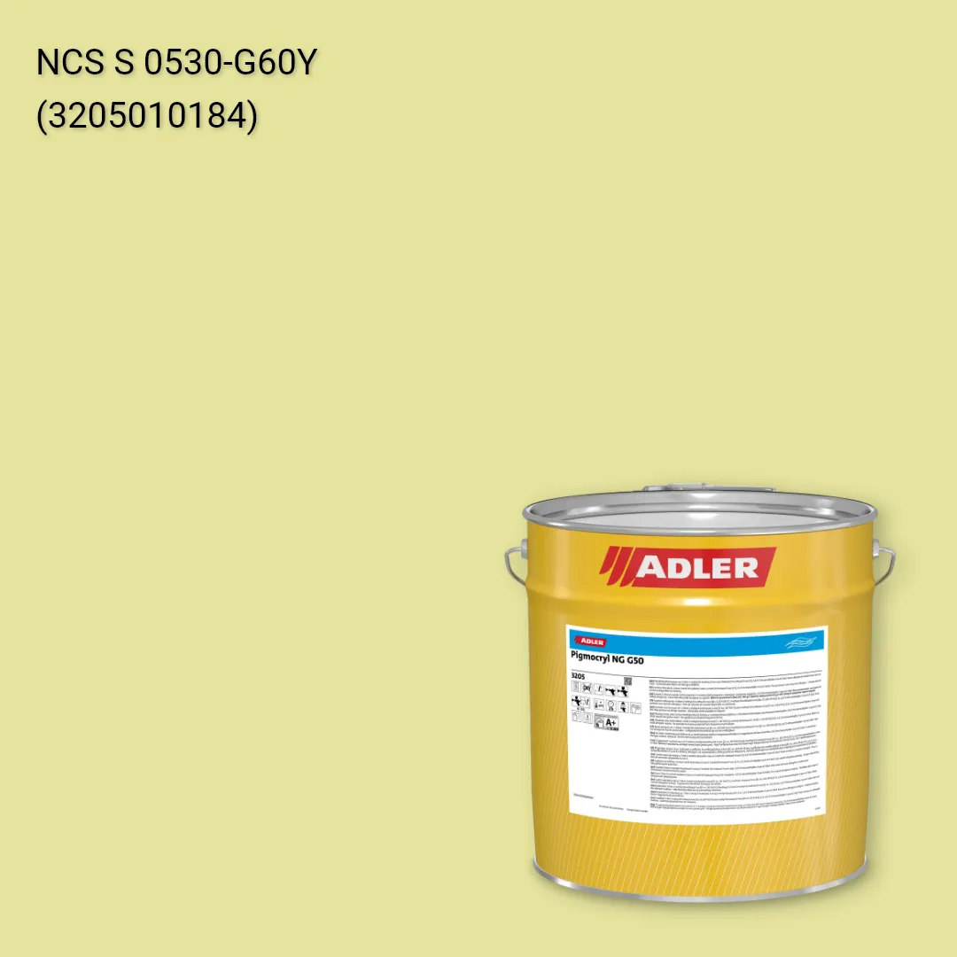 Лак меблевий Pigmocryl NG G50 колір NCS S 0530-G60Y, Adler NCS S