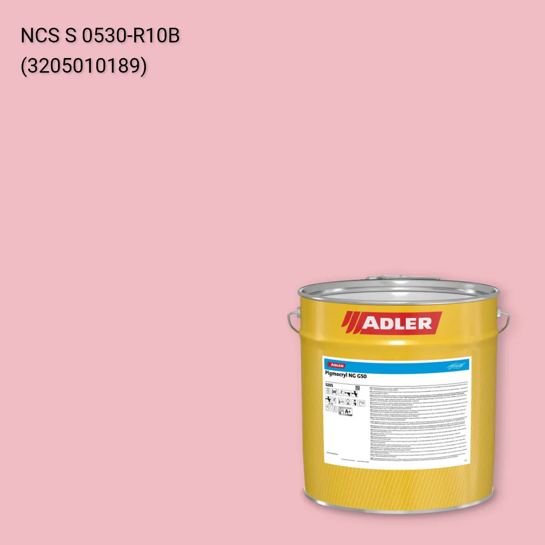 Лак меблевий Pigmocryl NG G50 колір NCS S 0530-R10B, Adler NCS S