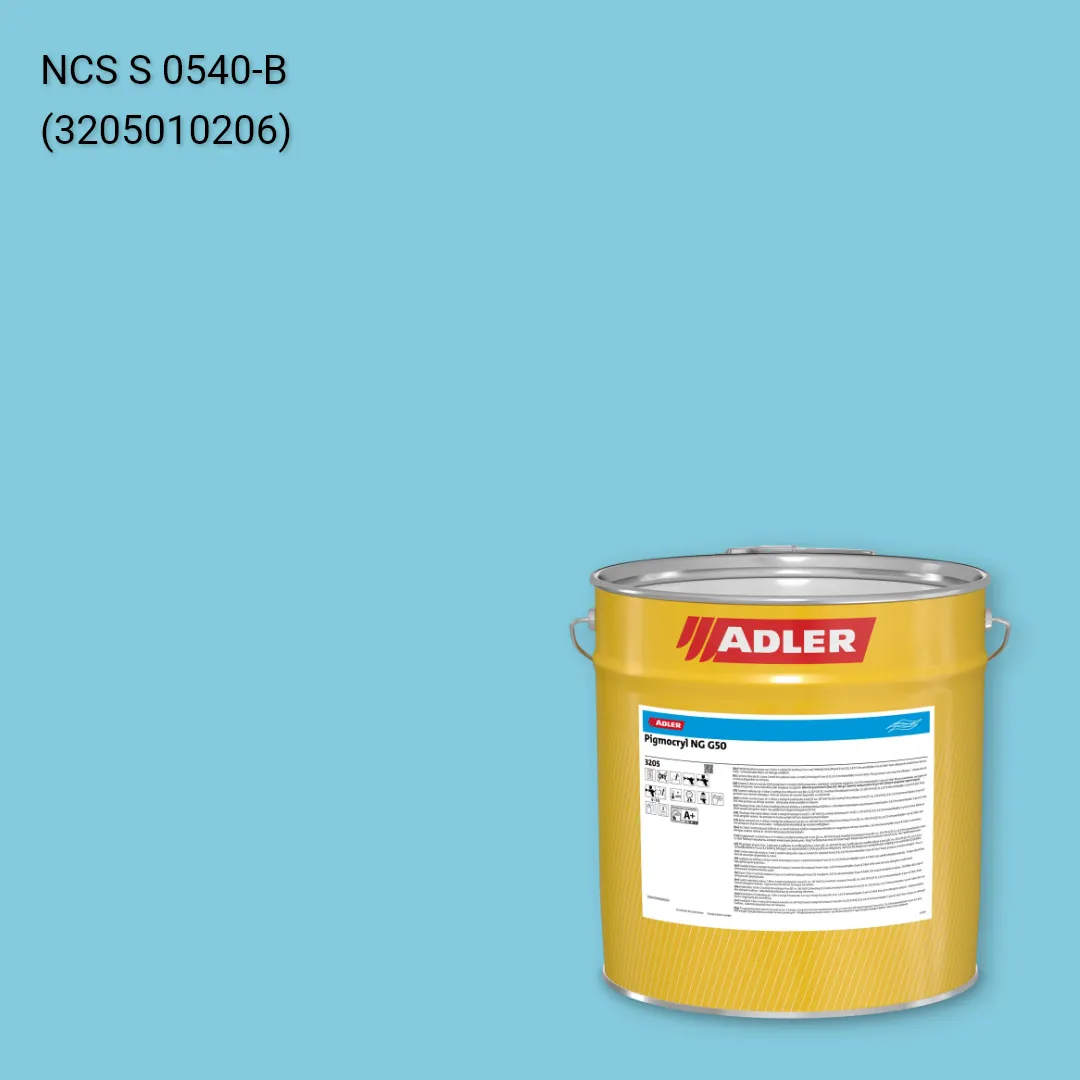 Лак меблевий Pigmocryl NG G50 колір NCS S 0540-B, Adler NCS S