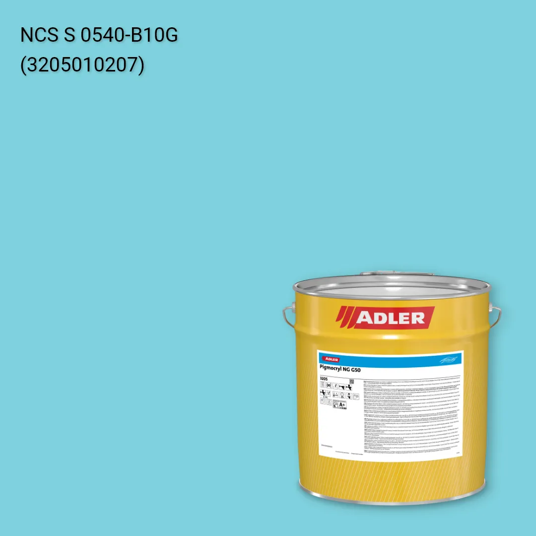Лак меблевий Pigmocryl NG G50 колір NCS S 0540-B10G, Adler NCS S