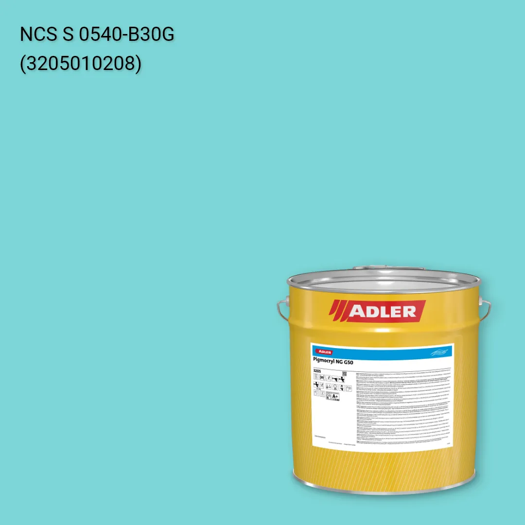 Лак меблевий Pigmocryl NG G50 колір NCS S 0540-B30G, Adler NCS S