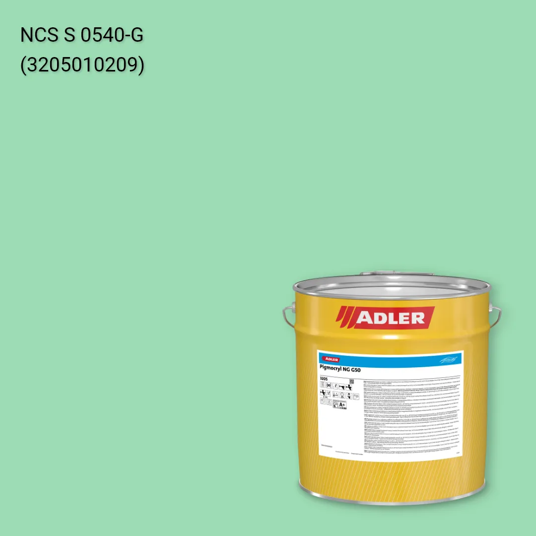 Лак меблевий Pigmocryl NG G50 колір NCS S 0540-G, Adler NCS S