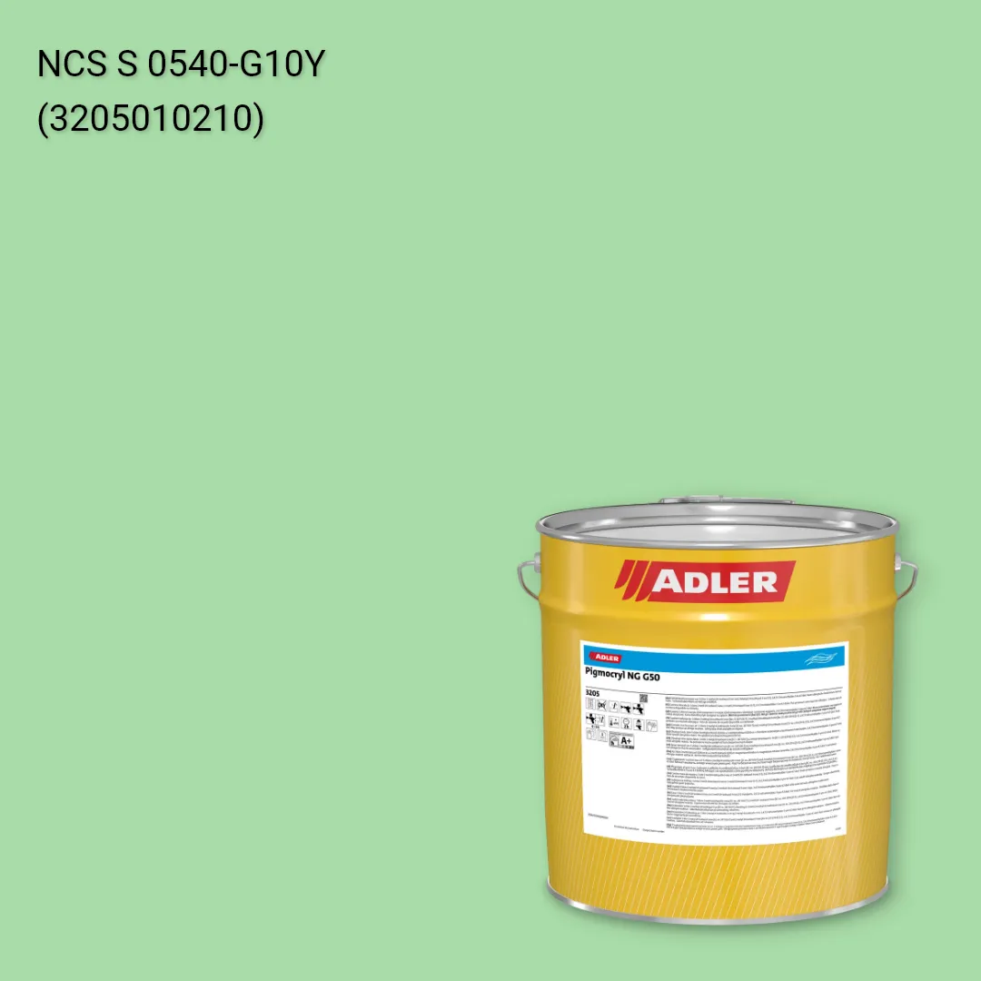 Лак меблевий Pigmocryl NG G50 колір NCS S 0540-G10Y, Adler NCS S