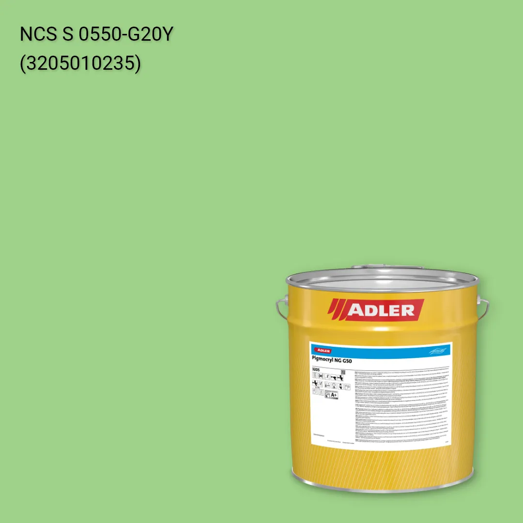 Лак меблевий Pigmocryl NG G50 колір NCS S 0550-G20Y, Adler NCS S