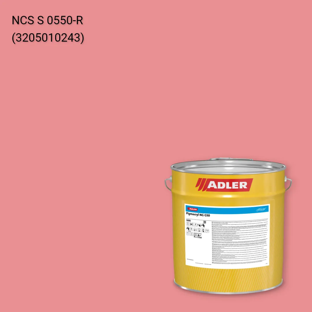 Лак меблевий Pigmocryl NG G50 колір NCS S 0550-R, Adler NCS S