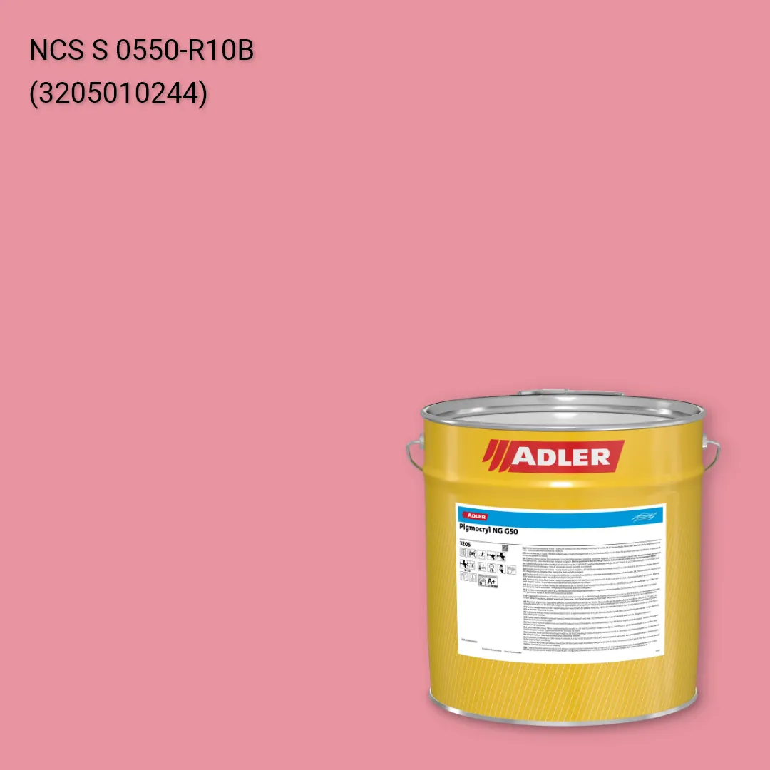 Лак меблевий Pigmocryl NG G50 колір NCS S 0550-R10B, Adler NCS S