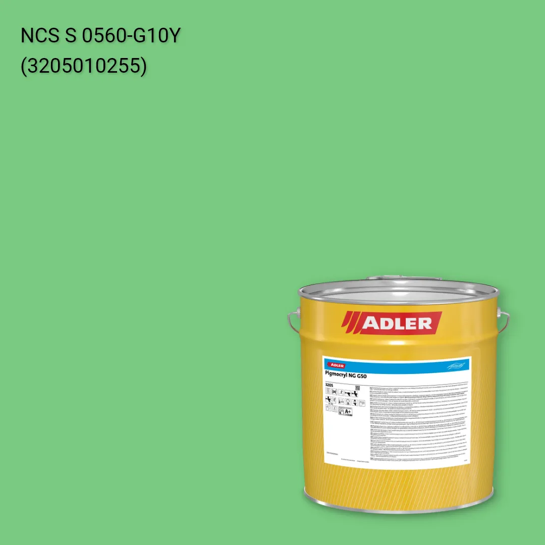 Лак меблевий Pigmocryl NG G50 колір NCS S 0560-G10Y, Adler NCS S