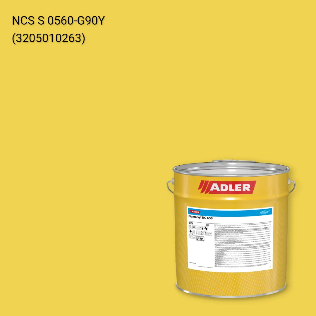 Лак меблевий Pigmocryl NG G50 колір NCS S 0560-G90Y, Adler NCS S