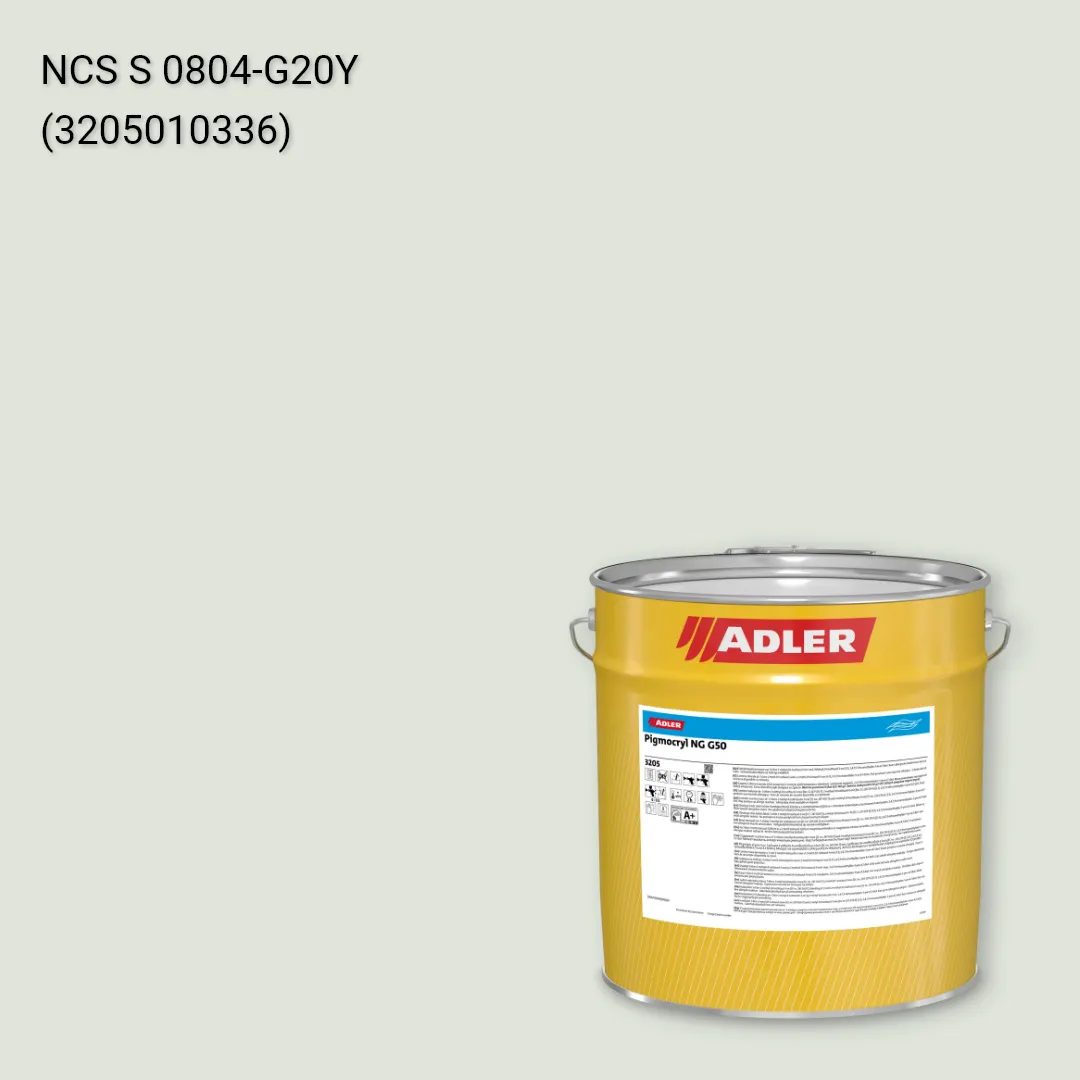 Лак меблевий Pigmocryl NG G50 колір NCS S 0804-G20Y, Adler NCS S