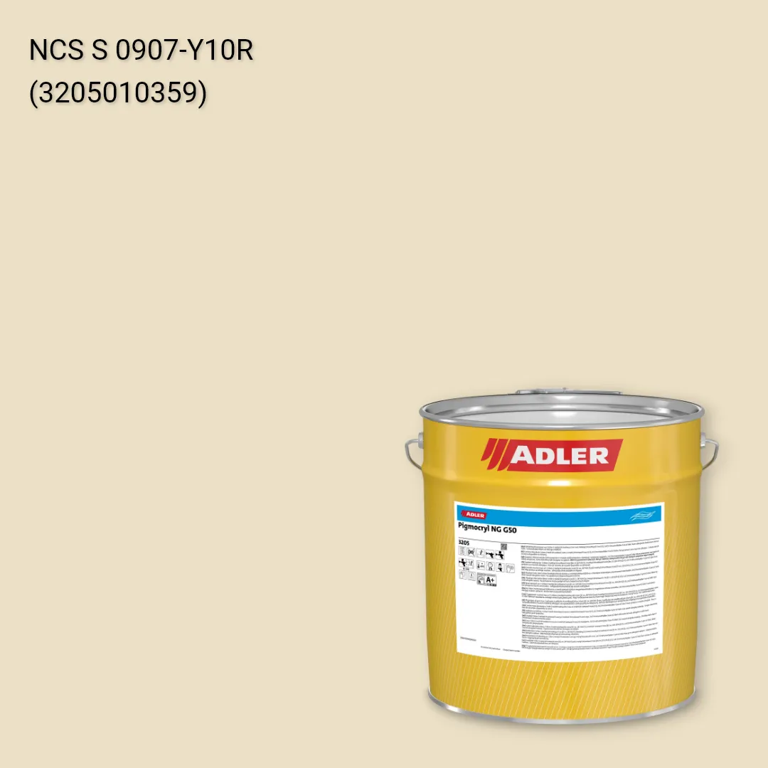 Лак меблевий Pigmocryl NG G50 колір NCS S 0907-Y10R, Adler NCS S