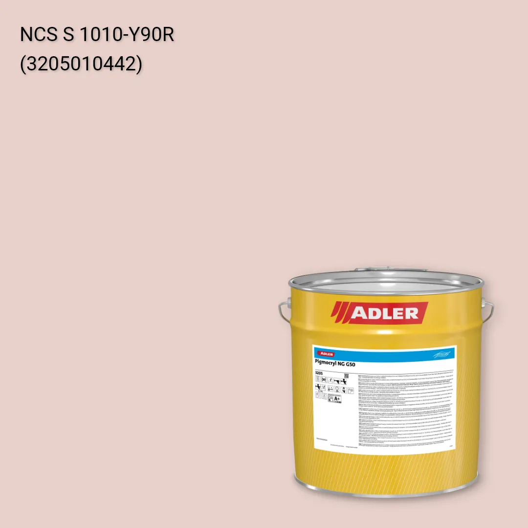 Лак меблевий Pigmocryl NG G50 колір NCS S 1010-Y90R, Adler NCS S