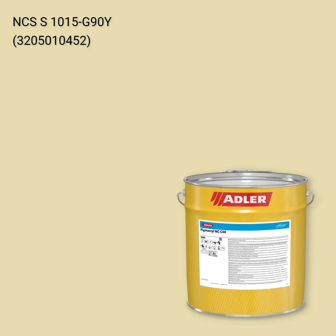 Лак меблевий Pigmocryl NG G50 колір NCS S 1015-G90Y, Adler NCS S