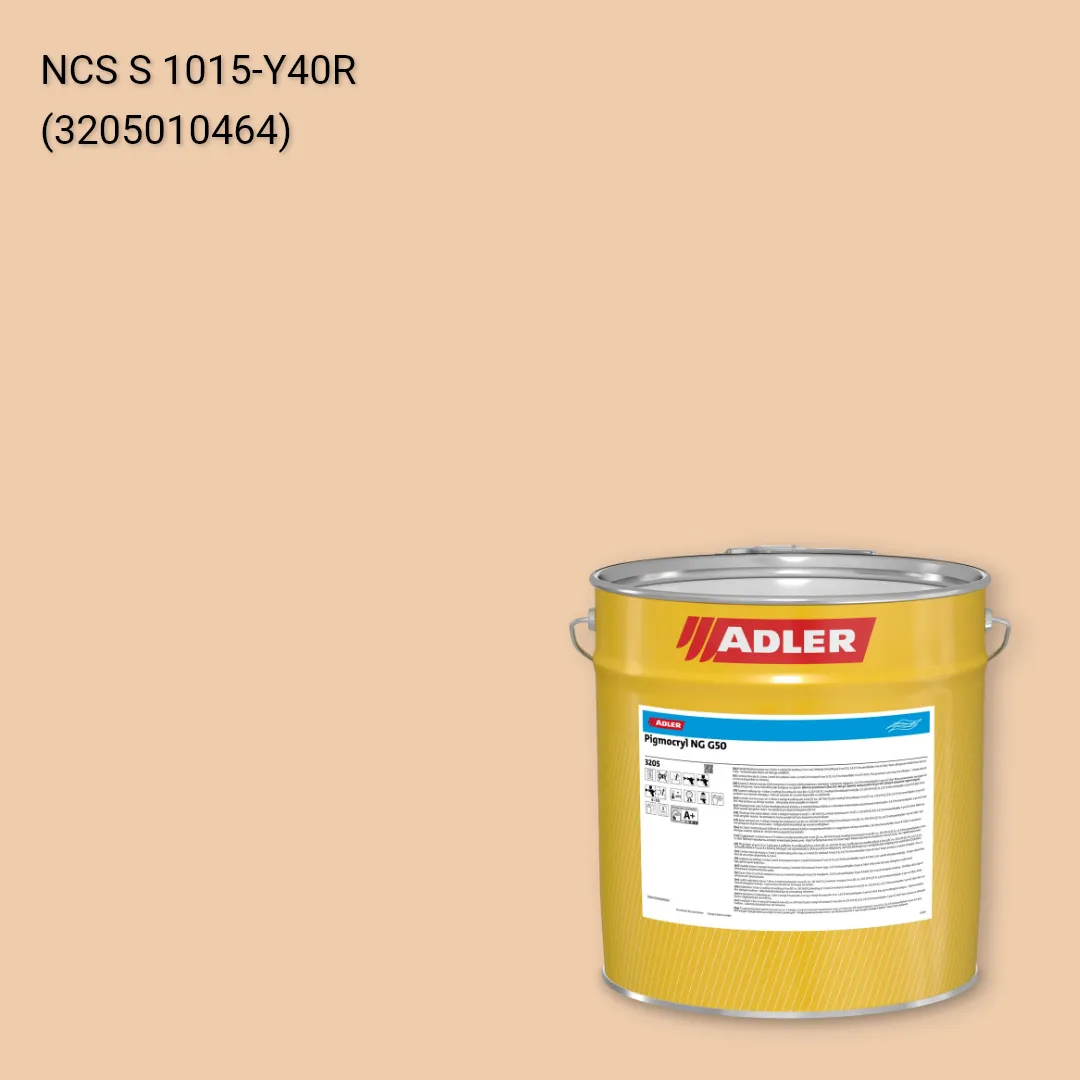 Лак меблевий Pigmocryl NG G50 колір NCS S 1015-Y40R, Adler NCS S