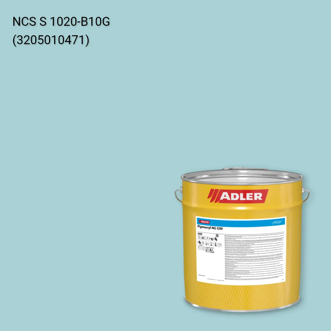 Лак меблевий Pigmocryl NG G50 колір NCS S 1020-B10G, Adler NCS S