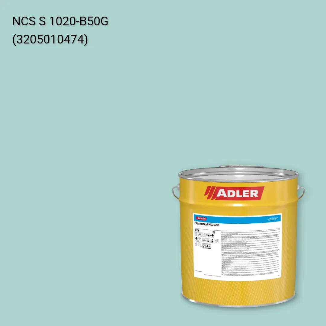 Лак меблевий Pigmocryl NG G50 колір NCS S 1020-B50G, Adler NCS S