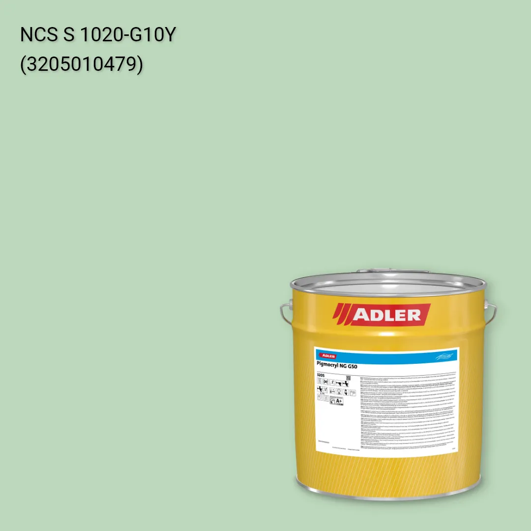 Лак меблевий Pigmocryl NG G50 колір NCS S 1020-G10Y, Adler NCS S