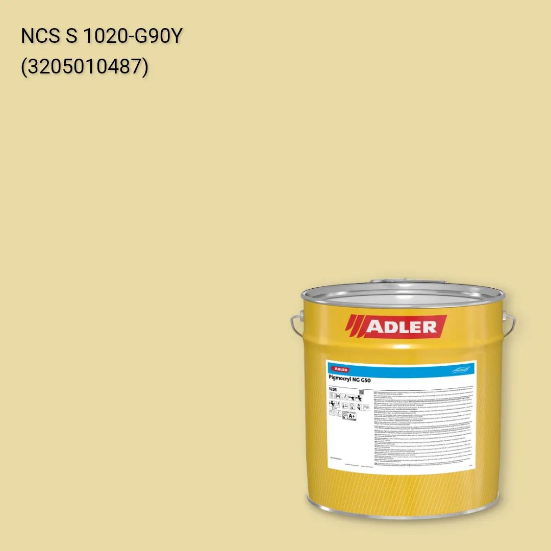 Лак меблевий Pigmocryl NG G50 колір NCS S 1020-G90Y, Adler NCS S