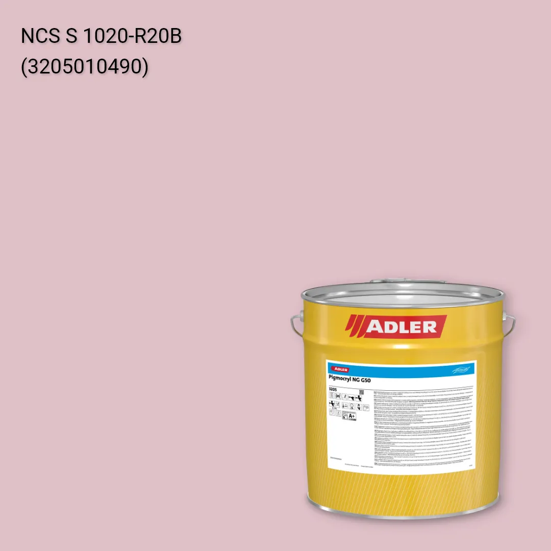 Лак меблевий Pigmocryl NG G50 колір NCS S 1020-R20B, Adler NCS S