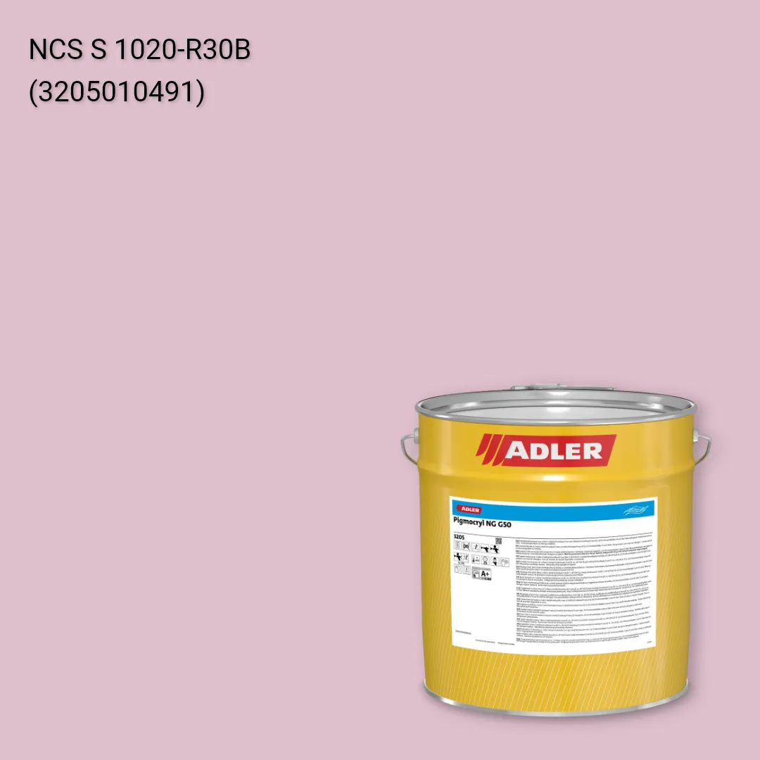 Лак меблевий Pigmocryl NG G50 колір NCS S 1020-R30B, Adler NCS S