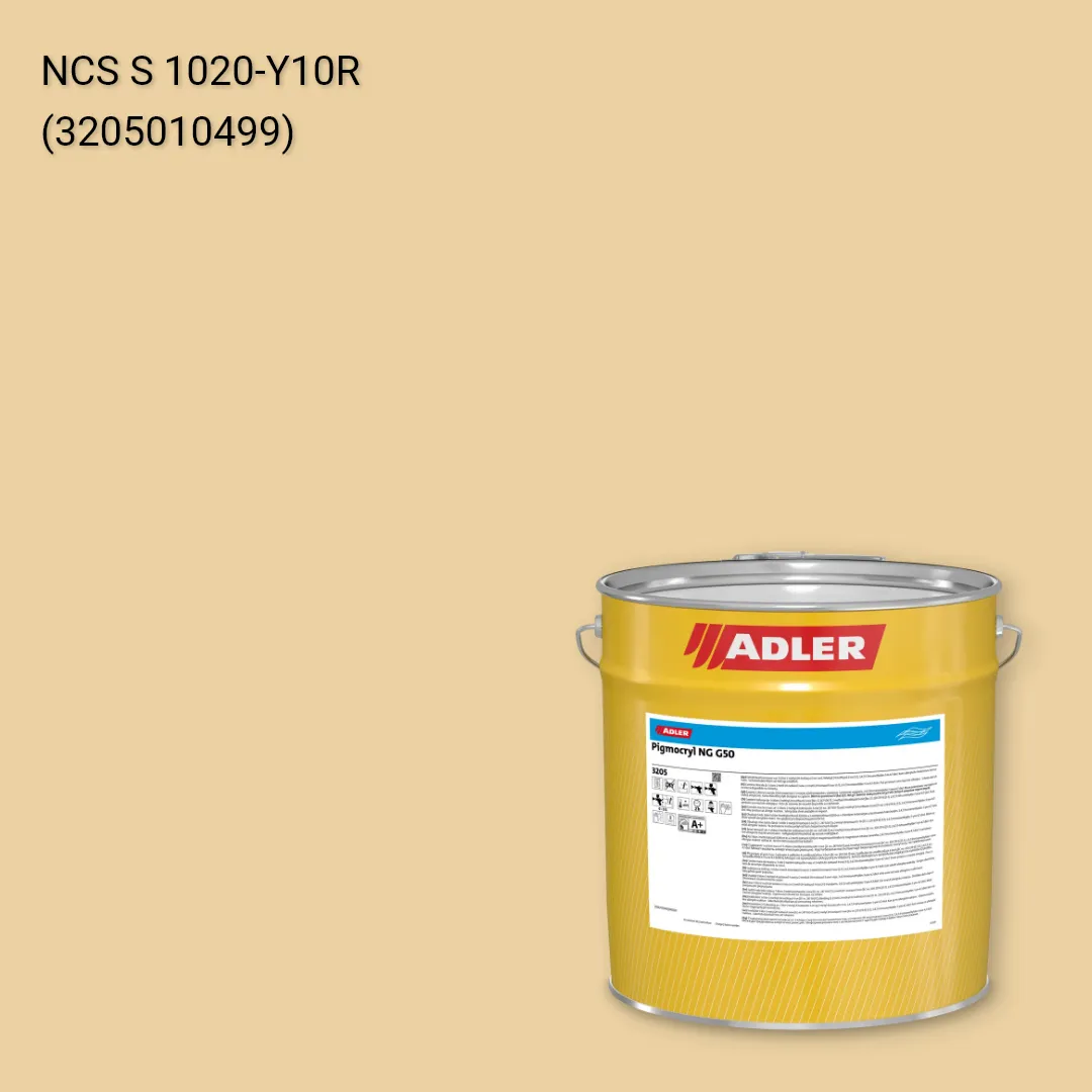 Лак меблевий Pigmocryl NG G50 колір NCS S 1020-Y10R, Adler NCS S