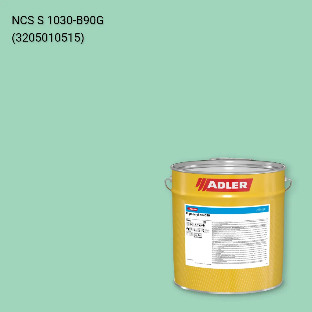 Лак меблевий Pigmocryl NG G50 колір NCS S 1030-B90G, Adler NCS S