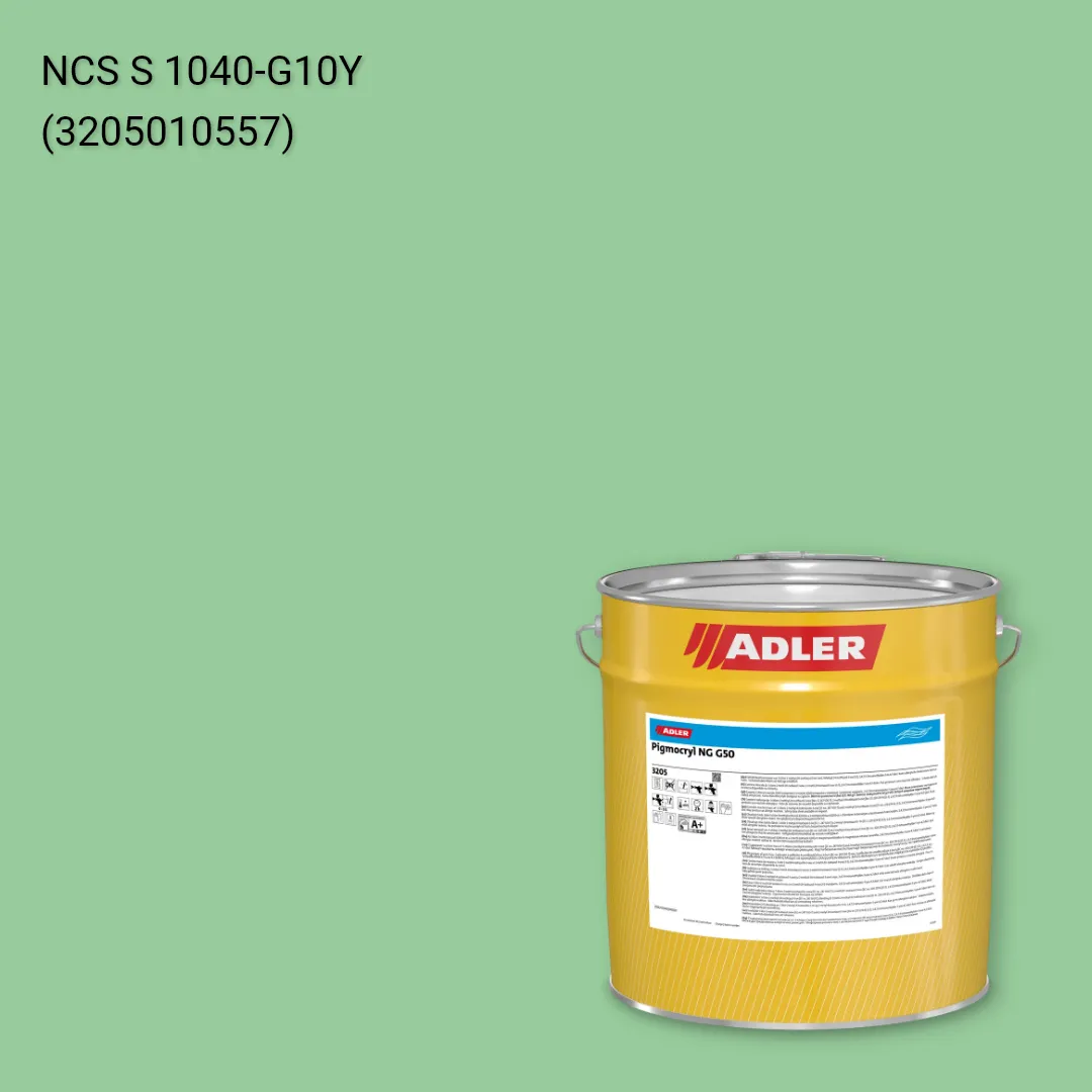 Лак меблевий Pigmocryl NG G50 колір NCS S 1040-G10Y, Adler NCS S