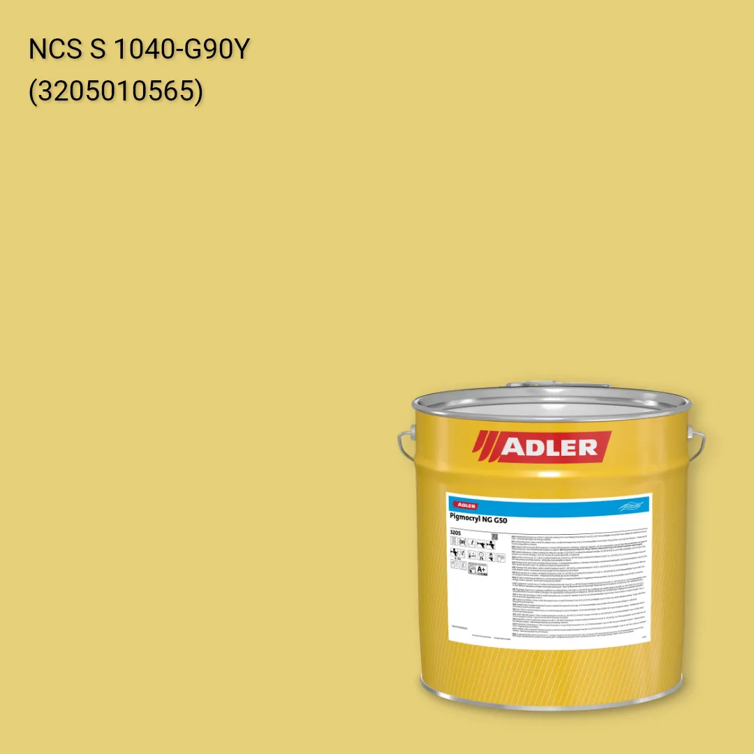 Лак меблевий Pigmocryl NG G50 колір NCS S 1040-G90Y, Adler NCS S