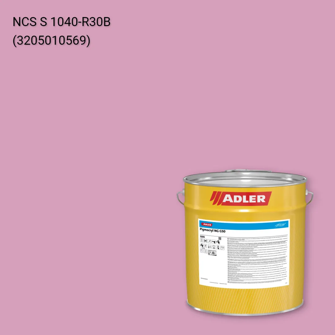 Лак меблевий Pigmocryl NG G50 колір NCS S 1040-R30B, Adler NCS S