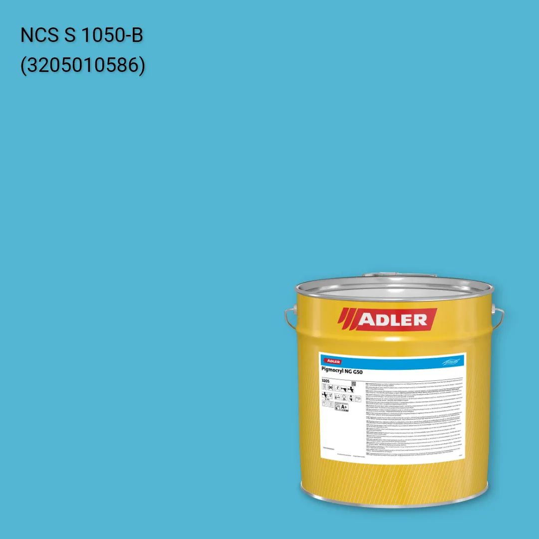 Лак меблевий Pigmocryl NG G50 колір NCS S 1050-B, Adler NCS S