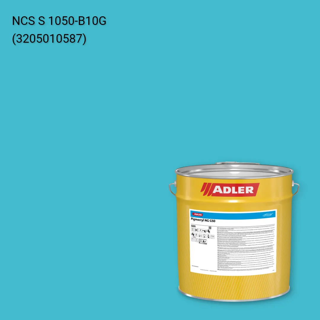 Лак меблевий Pigmocryl NG G50 колір NCS S 1050-B10G, Adler NCS S