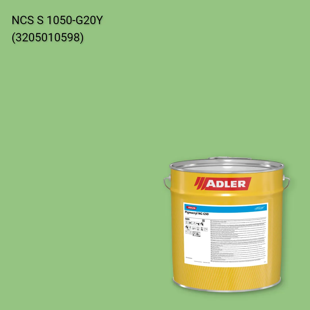 Лак меблевий Pigmocryl NG G50 колір NCS S 1050-G20Y, Adler NCS S
