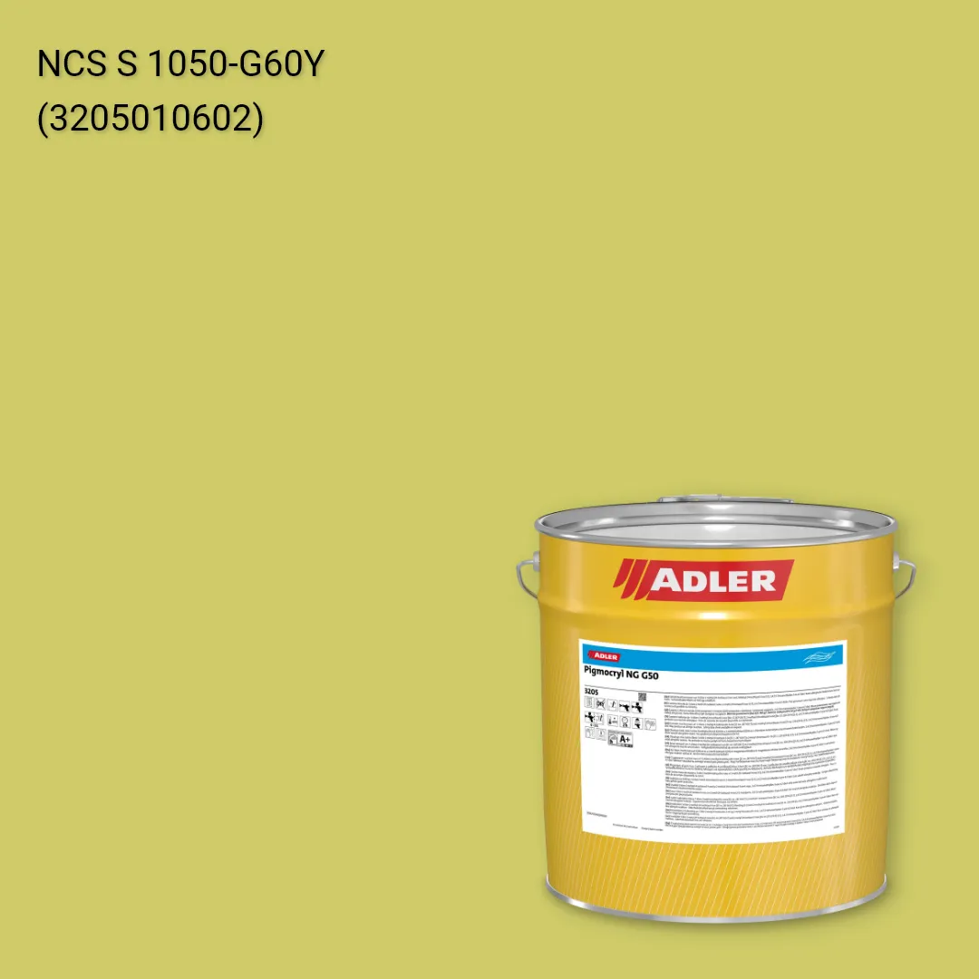 Лак меблевий Pigmocryl NG G50 колір NCS S 1050-G60Y, Adler NCS S
