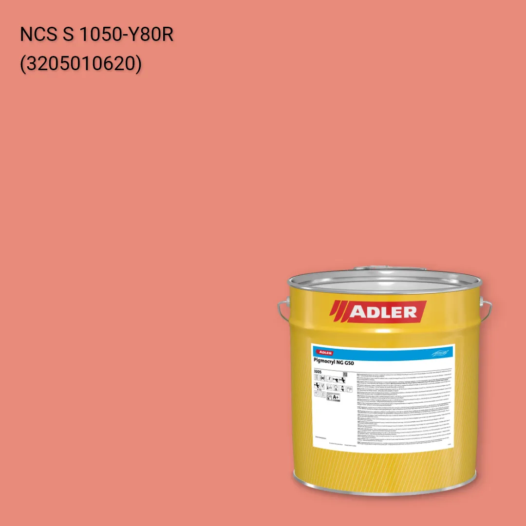 Лак меблевий Pigmocryl NG G50 колір NCS S 1050-Y80R, Adler NCS S