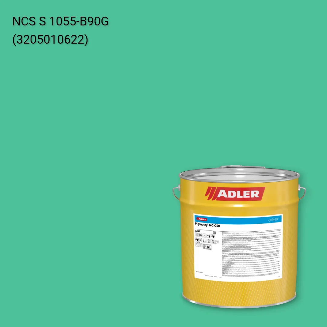 Лак меблевий Pigmocryl NG G50 колір NCS S 1055-B90G, Adler NCS S