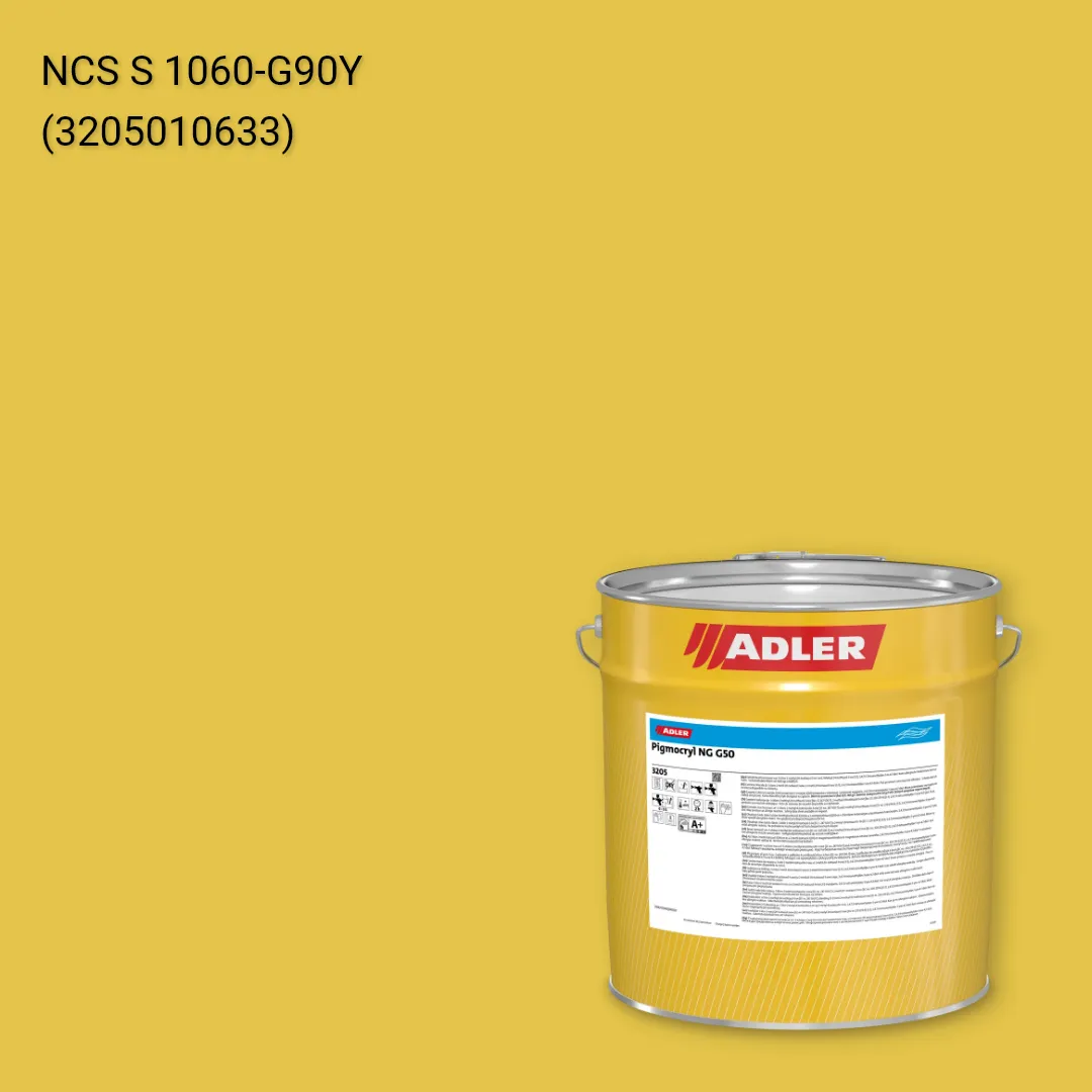 Лак меблевий Pigmocryl NG G50 колір NCS S 1060-G90Y, Adler NCS S