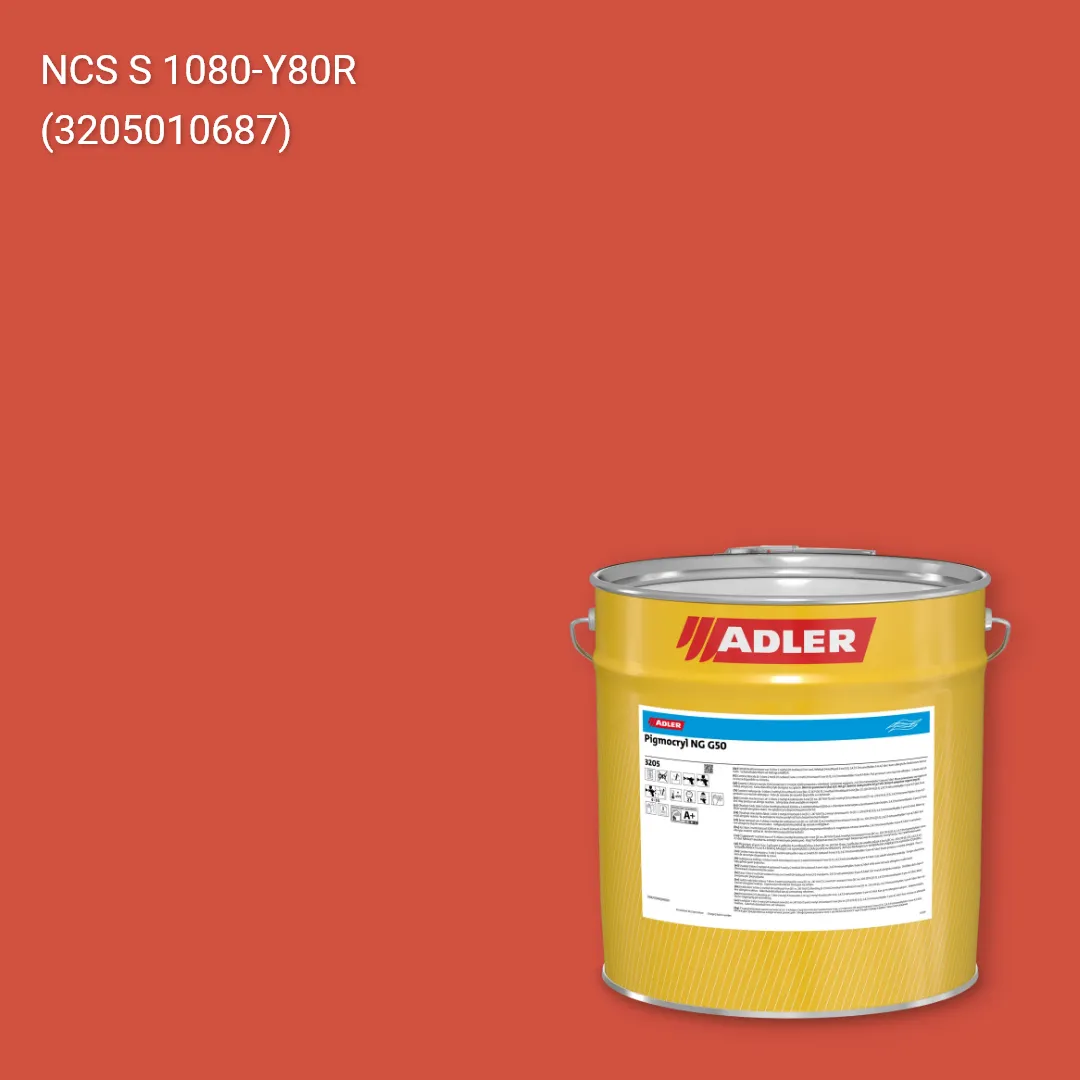 Лак меблевий Pigmocryl NG G50 колір NCS S 1080-Y80R, Adler NCS S