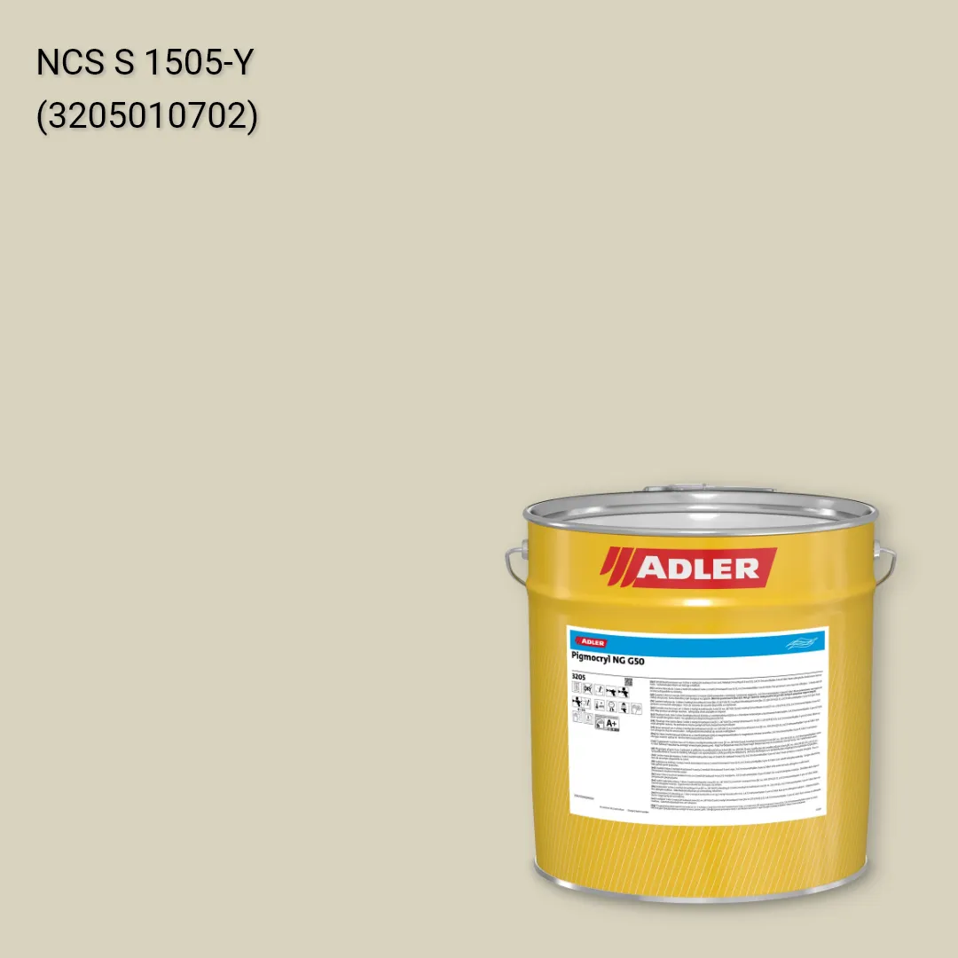 Лак меблевий Pigmocryl NG G50 колір NCS S 1505-Y, Adler NCS S