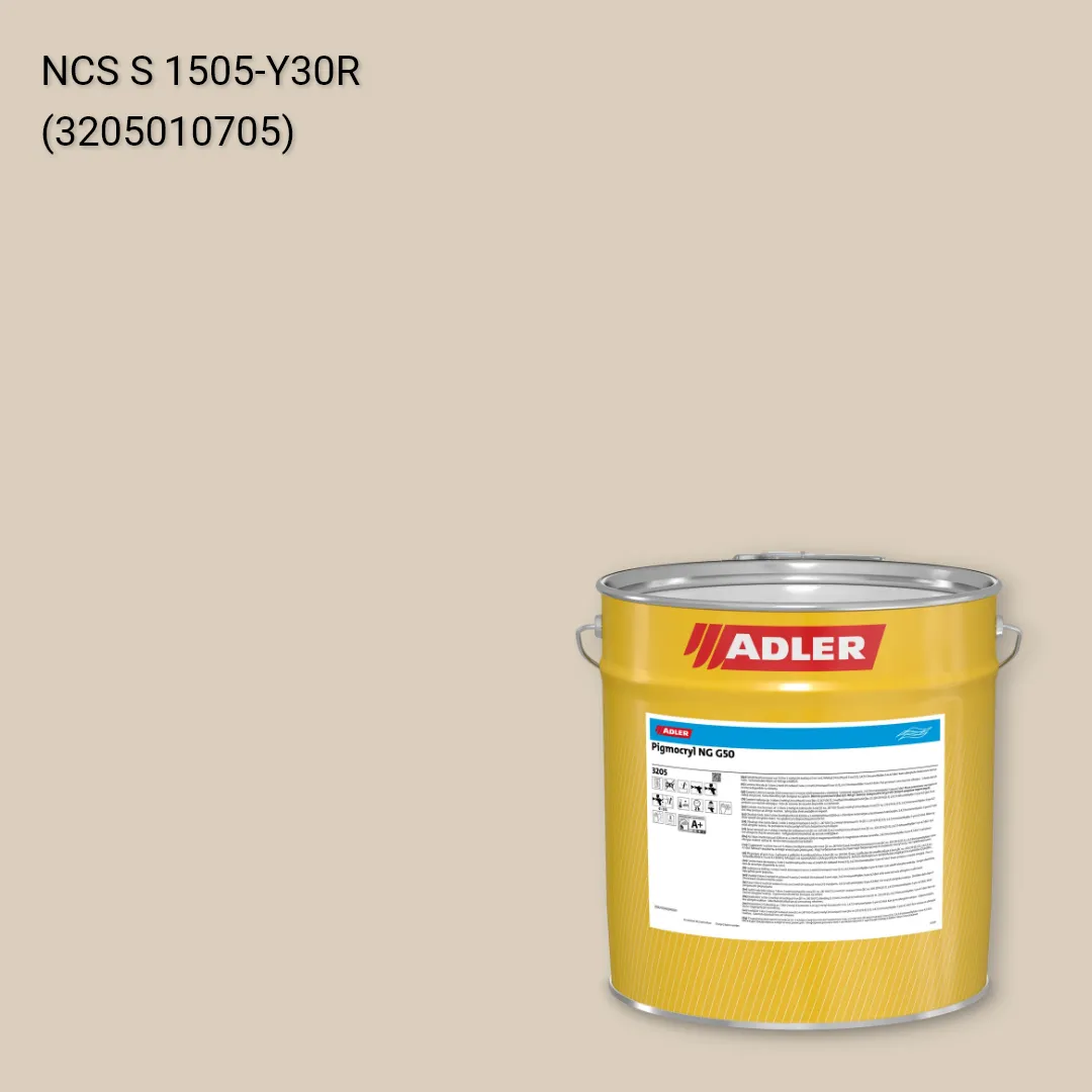 Лак меблевий Pigmocryl NG G50 колір NCS S 1505-Y30R, Adler NCS S