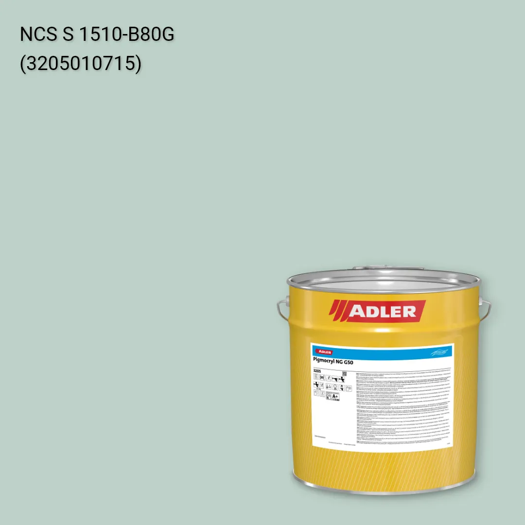 Лак меблевий Pigmocryl NG G50 колір NCS S 1510-B80G, Adler NCS S