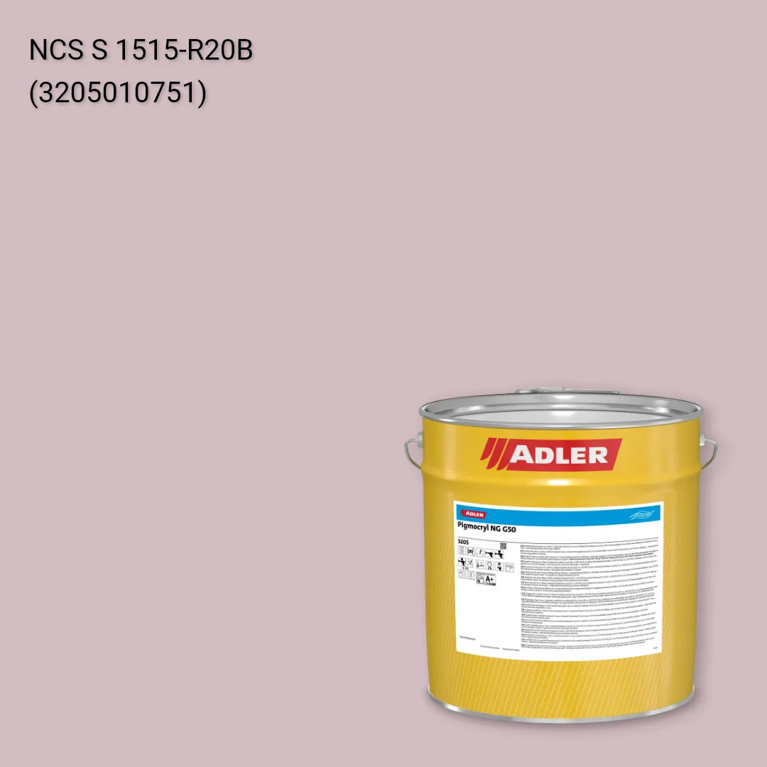 Лак меблевий Pigmocryl NG G50 колір NCS S 1515-R20B, Adler NCS S